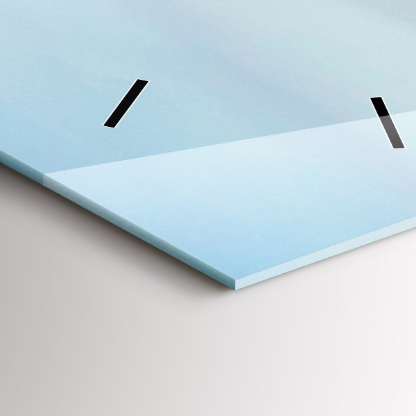 Reloj de cristal vertical Puente de Carlos en Praga - espejomat.es