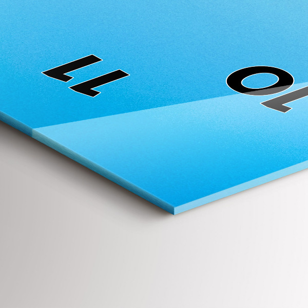 Reloj de vidrio vertical Southportland Escocia - espejomat.es