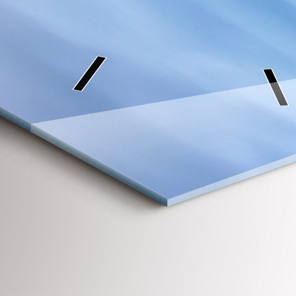 Reloj de vidrio vertical Faro - espejomat.es