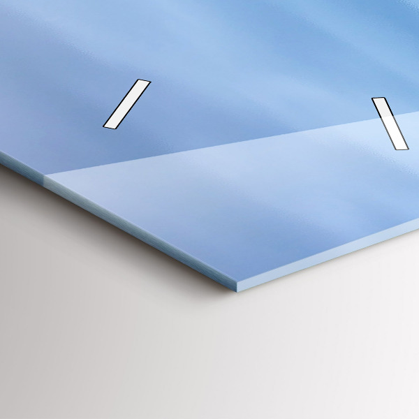 Reloj de vidrio vertical Faro - espejomat.es