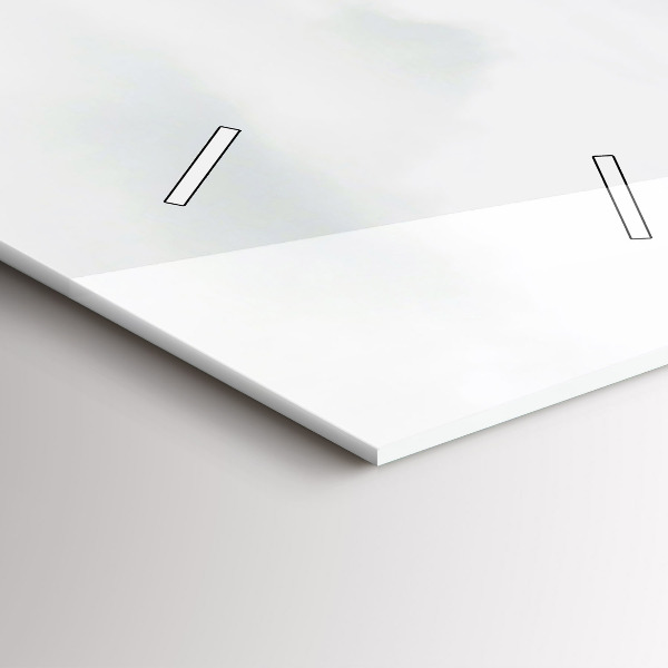 Reloj de vidrio vertical Castillo de Eilean Donan Escocia - espejomat.es