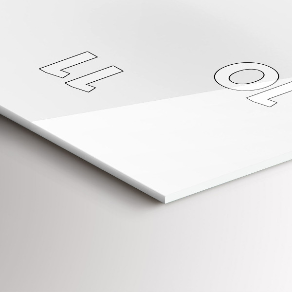 Reloj vertical Barco con vista panorámica de la ciudad - espejomat.es