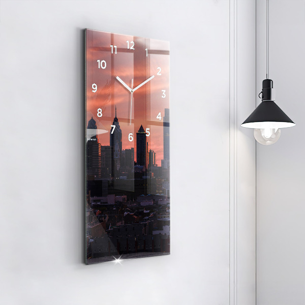 Reloj vertical Horizonte de Filadelfia - espejomat.es