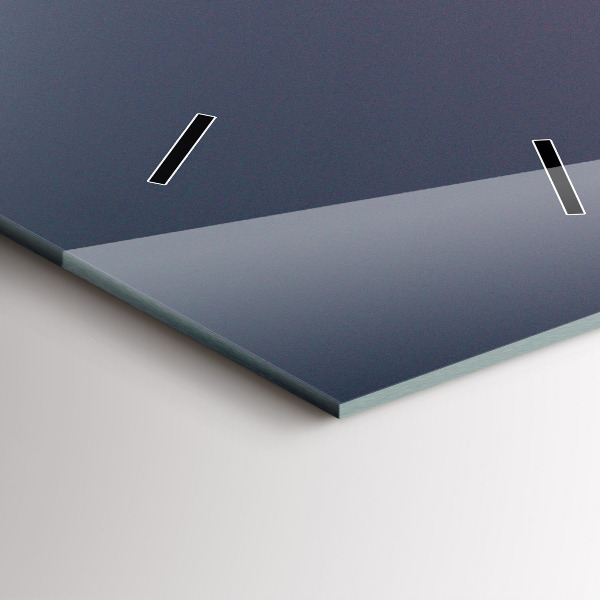 Reloj de vidrio vertical El camino rocoso de Yosemite - espejomat.es