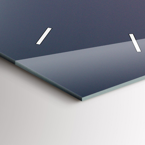 Reloj de vidrio vertical El camino rocoso de Yosemite - espejomat.es