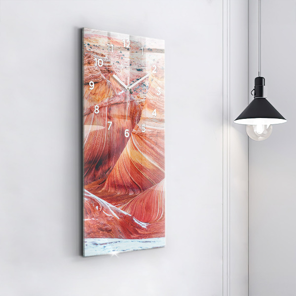 Reloj de vidrio vertical Pintoresco Gran Cañón - espejomat.es