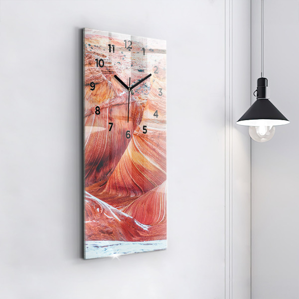 Reloj de vidrio vertical Pintoresco Gran Cañón - espejomat.es