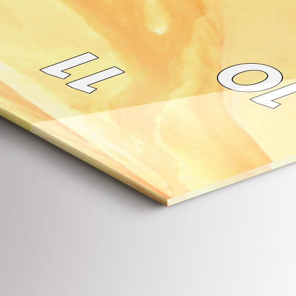 Reloj de cristal vertical Cañón del Antílope - espejomat.es