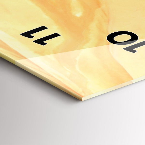 Reloj de cristal vertical Cañón del Antílope - espejomat.es