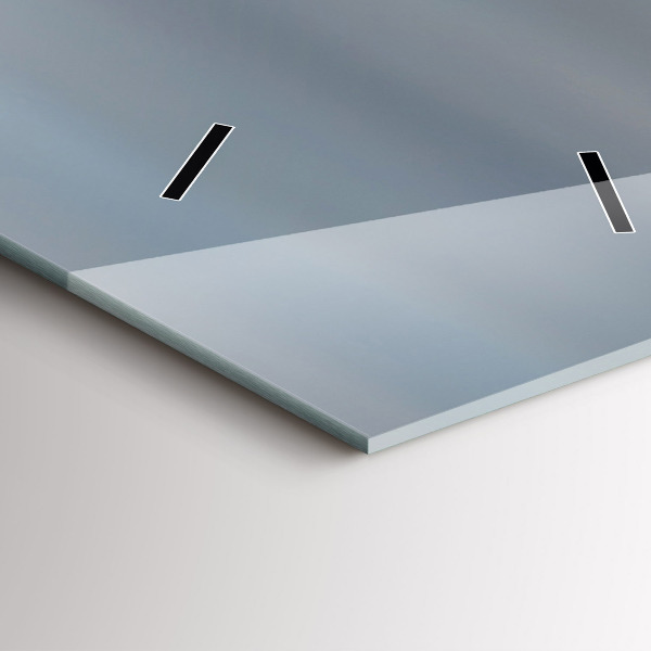 Reloj vertical La bandera estadounidense ondeando - espejomat.es