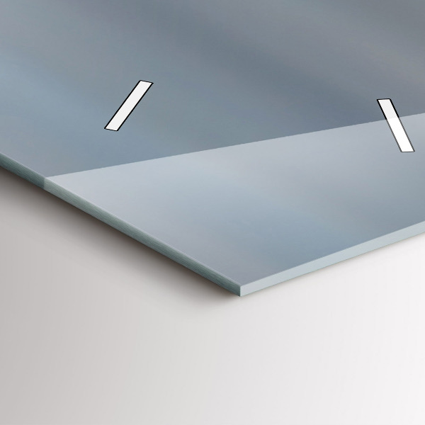 Reloj vertical La bandera estadounidense ondeando - espejomat.es