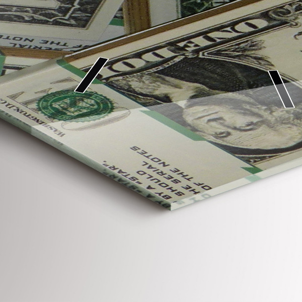 Reloj vertical 1 dólar estadounidense - espejomat.es