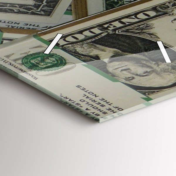 Reloj vertical 1 dólar estadounidense - espejomat.es