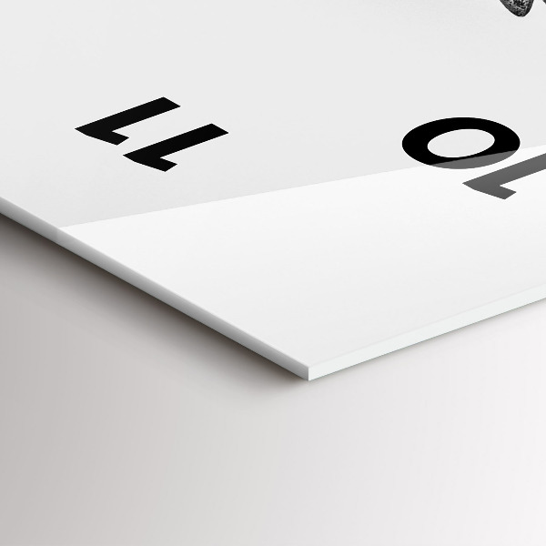 Reloj de cristal vertical La Estatua de la Libertad en Budapest - espejomat.es