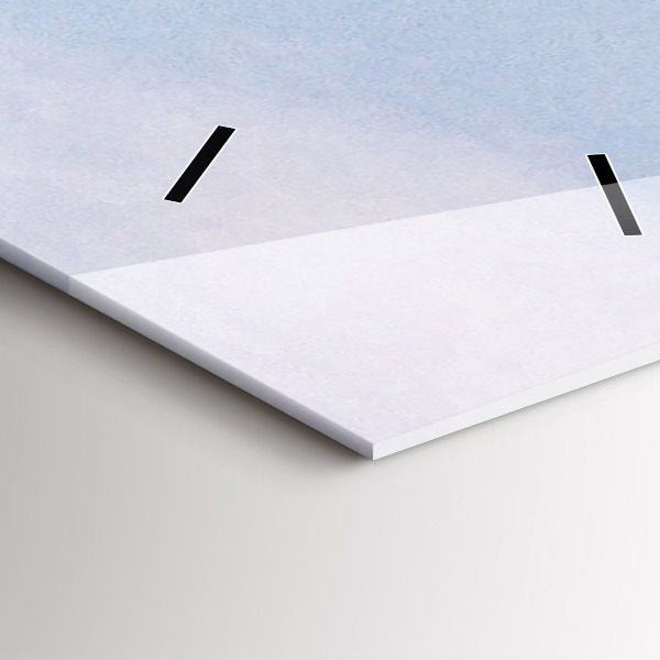 Reloj de vidrio vertical Basílica de San Esteban - espejomat.es