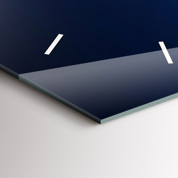 Reloj de cristal vertical Barco de pesca en el puerto - espejomat.es