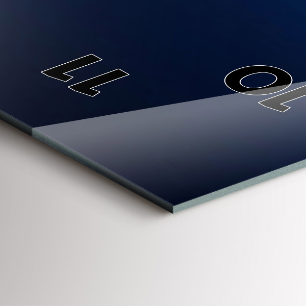 Reloj de cristal vertical Barco de pesca en el puerto - espejomat.es