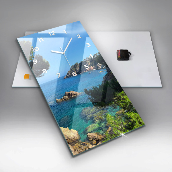 Reloj vertical Costa Brava - espejomat.es