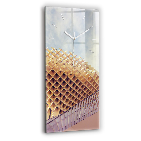 Reloj de vidrio vertical Mirador en Sevilla - espejomat.es