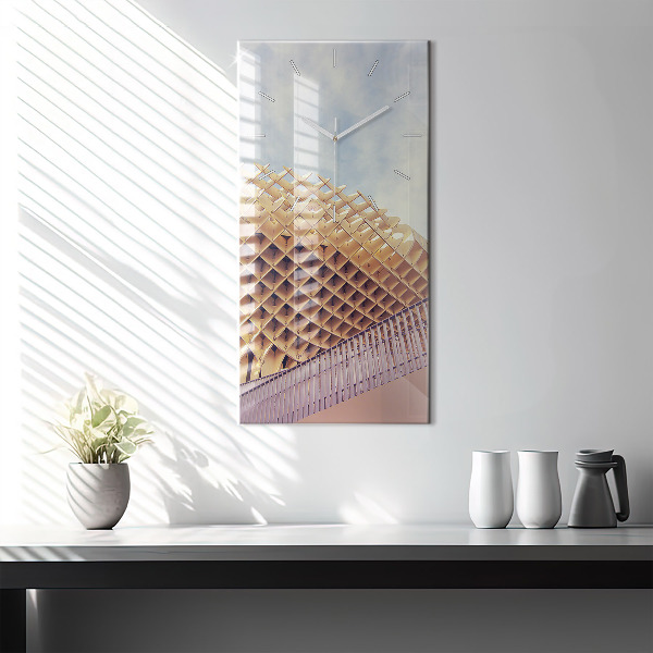 Reloj de vidrio vertical Mirador en Sevilla - espejomat.es