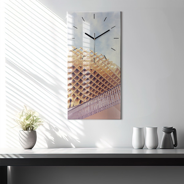 Reloj de vidrio vertical Mirador en Sevilla - espejomat.es
