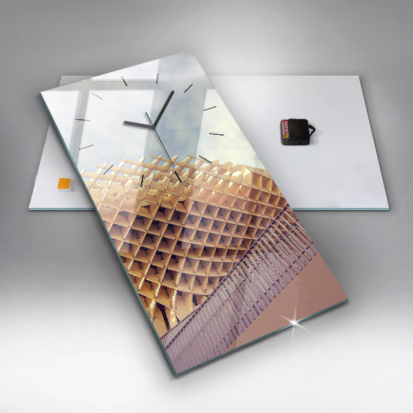 Reloj de vidrio vertical Mirador en Sevilla - espejomat.es