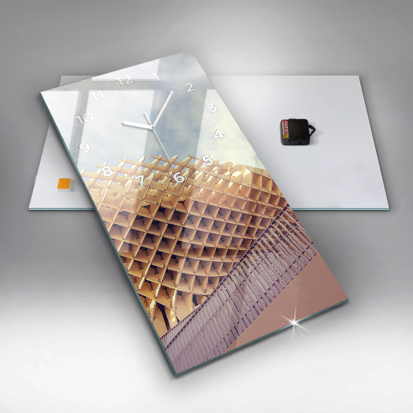 Reloj de vidrio vertical Mirador en Sevilla - espejomat.es