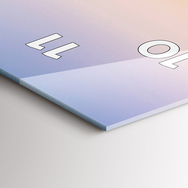 Reloj vertical Paisaje marino - espejomat.es