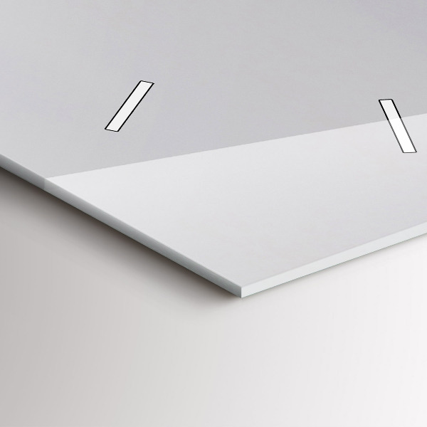 Reloj vertical Vista del mar Mediterráneo - espejomat.es