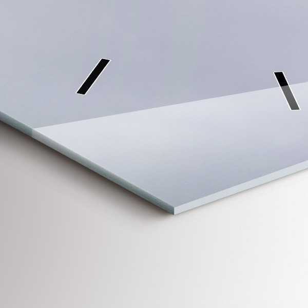 Reloj de cristal vertical Estatua de Nuestra Señora en Lyon - espejomat.es