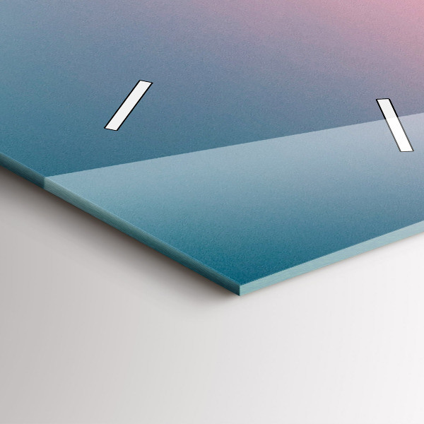 Reloj vertical Rocas al atardecer - espejomat.es