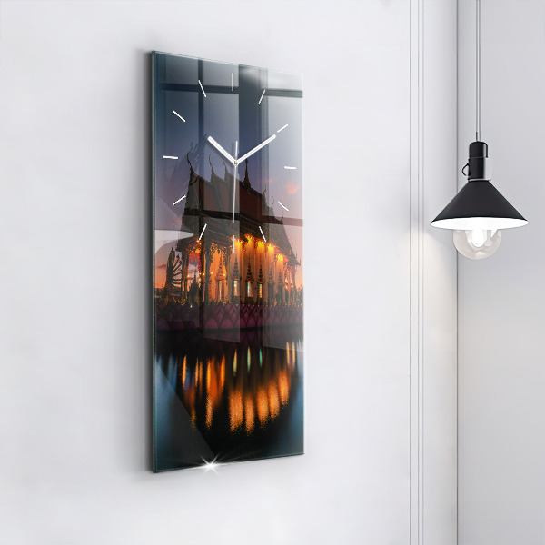 Reloj vertical Templo en Bangkok - espejomat.es