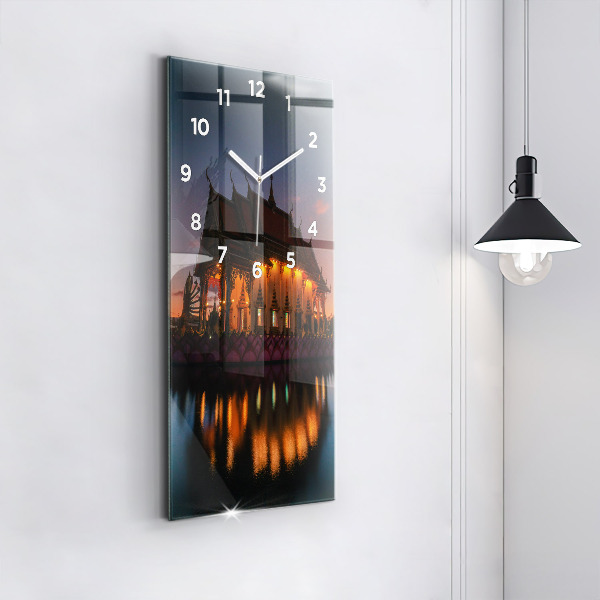 Reloj vertical Templo en Bangkok - espejomat.es