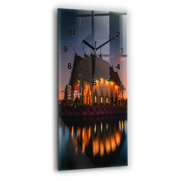 Reloj vertical Templo en Bangkok - espejomat.es