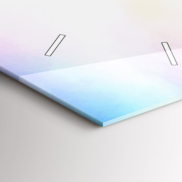 Reloj de vidrio vertical Cascada en Islandia - espejomat.es