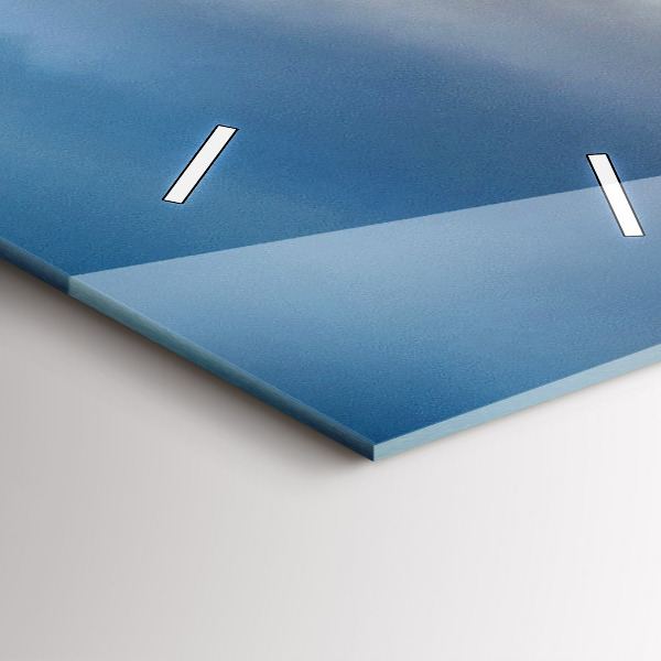 Reloj de vidrio vertical Lago Jokulsarlon Islandia - espejomat.es