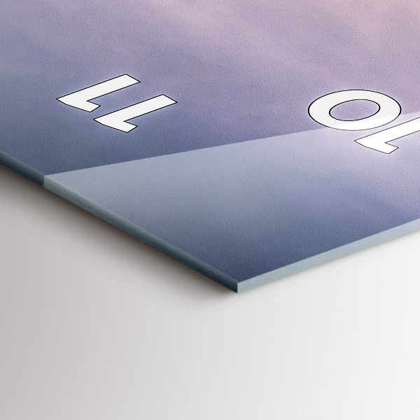 Reloj de vidrio vertical Puerta de Brandemburgo - espejomat.es