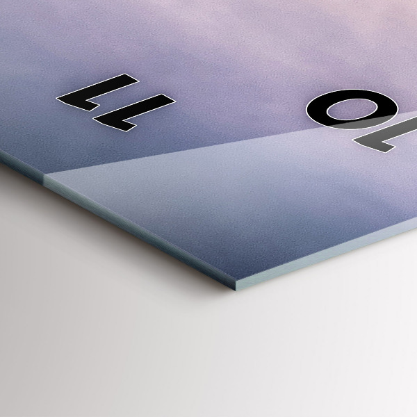 Reloj de vidrio vertical Puerta de Brandemburgo - espejomat.es