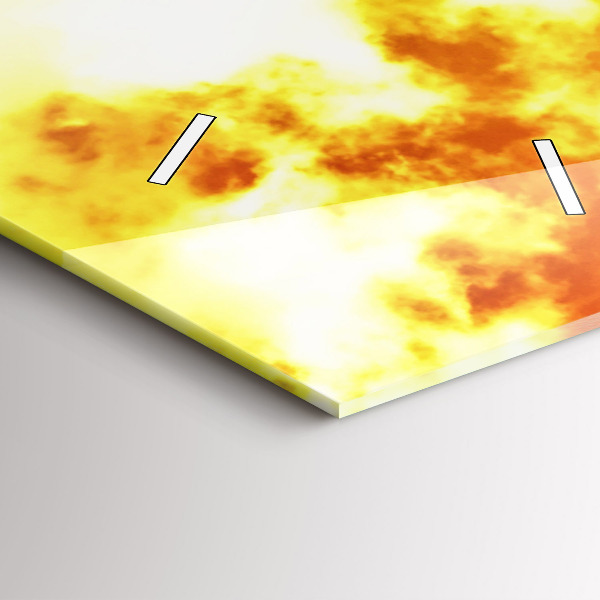 Reloj de vidrio vertical Río Hamburgo Alemania - espejomat.es