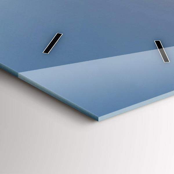 Reloj de vidrio vertical Paisaje de montaña - espejomat.es