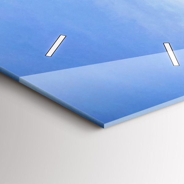 Reloj vertical Pico Sokolica en las montañas Pieniny - espejomat.es