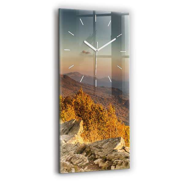 Reloj vertical Montañas Bieszczady - espejomat.es