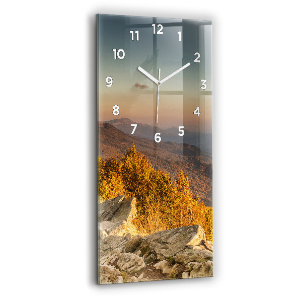 Reloj vertical Montañas Bieszczady - espejomat.es