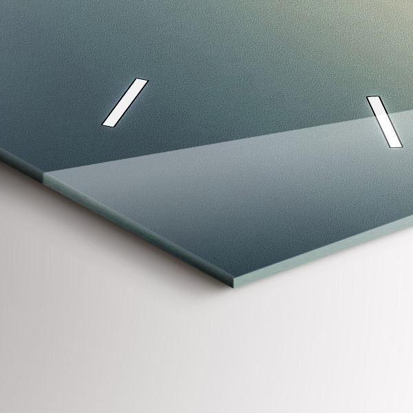 Reloj vertical Montañas Bieszczady - espejomat.es