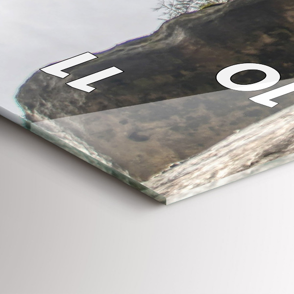 Reloj vertical Ciudad del rock en la República Checa - espejomat.es