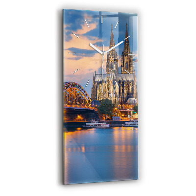 Reloj vertical Vista del ayuntamiento - espejomat.es