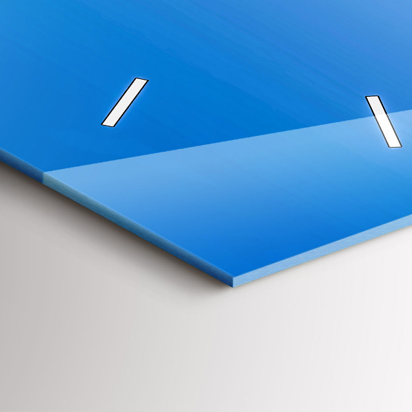 Reloj de vidrio vertical Castillo de Spiš en Eslovaquia - espejomat.es