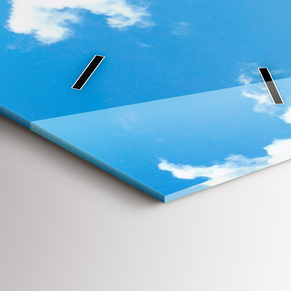 Reloj de vidrio vertical Paisaje rocoso - espejomat.es