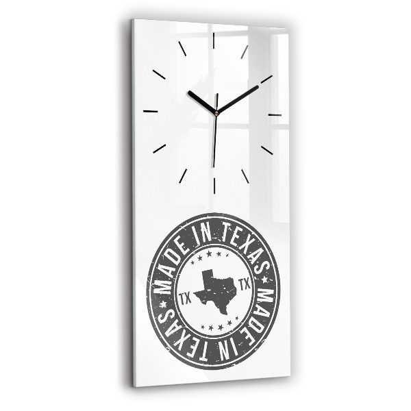 Reloj vertical Sello de Texas - espejomat.es