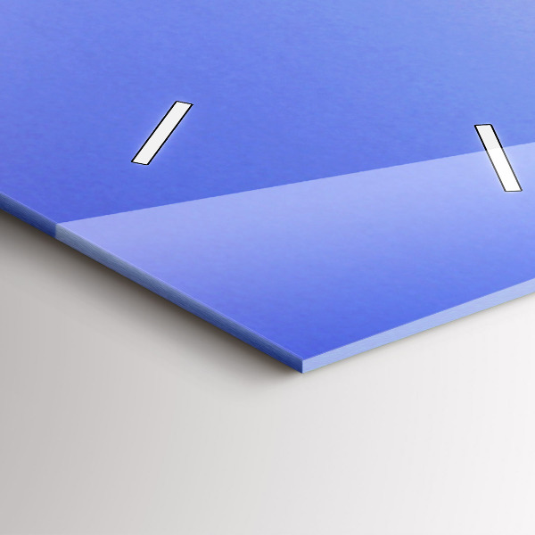 Reloj de vidrio vertical Lago California - espejomat.es